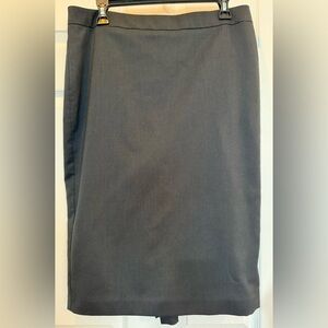 CAbi Charcoal Pencil Skirt